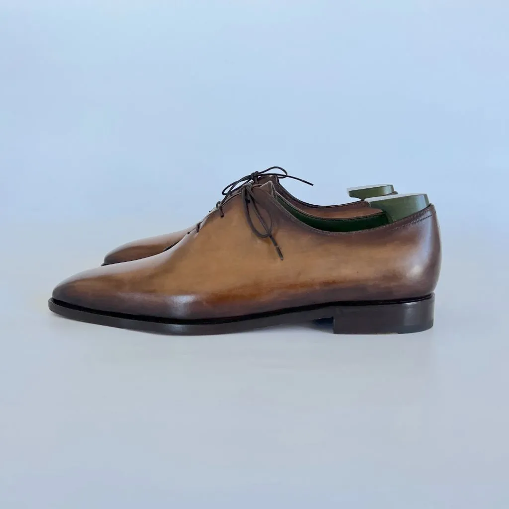 Berluti Wholecut Patina Alessandro Demesure Oxford Shoes, UK10.5