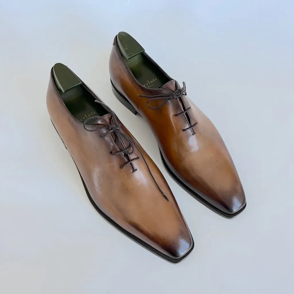 Berluti Wholecut Patina Alessandro Demesure Oxford Shoes, UK10.5