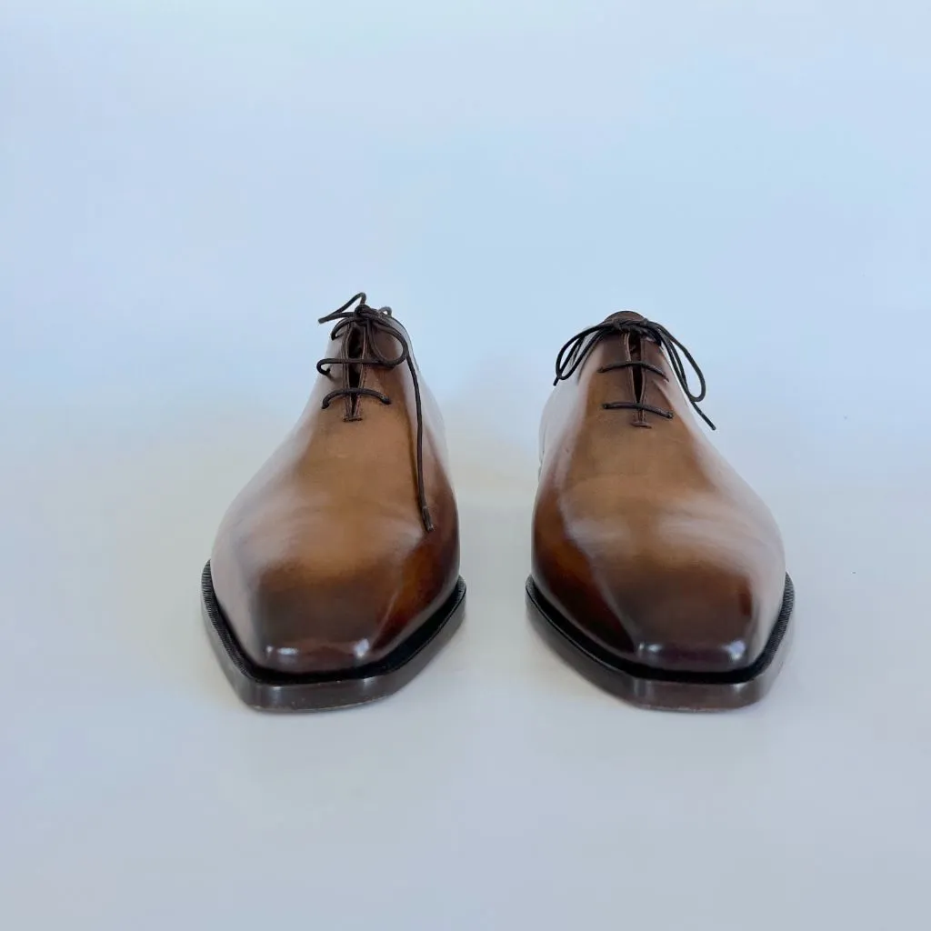 Berluti Wholecut Patina Alessandro Demesure Oxford Shoes, UK10.5
