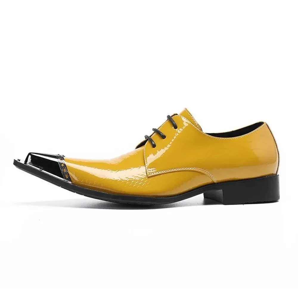 Black Point Toe Men's Brogues Shoes