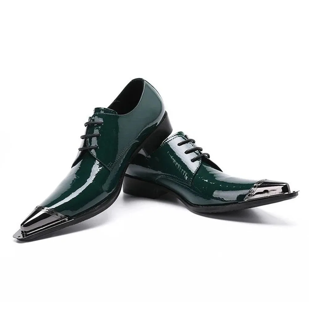 Black Point Toe Men's Brogues Shoes