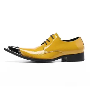 Black Point Toe Men's Brogues Shoes
