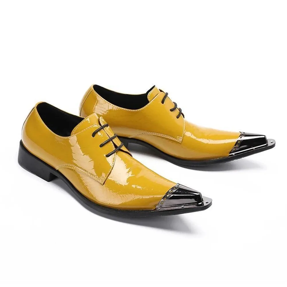 Black Point Toe Men's Brogues Shoes