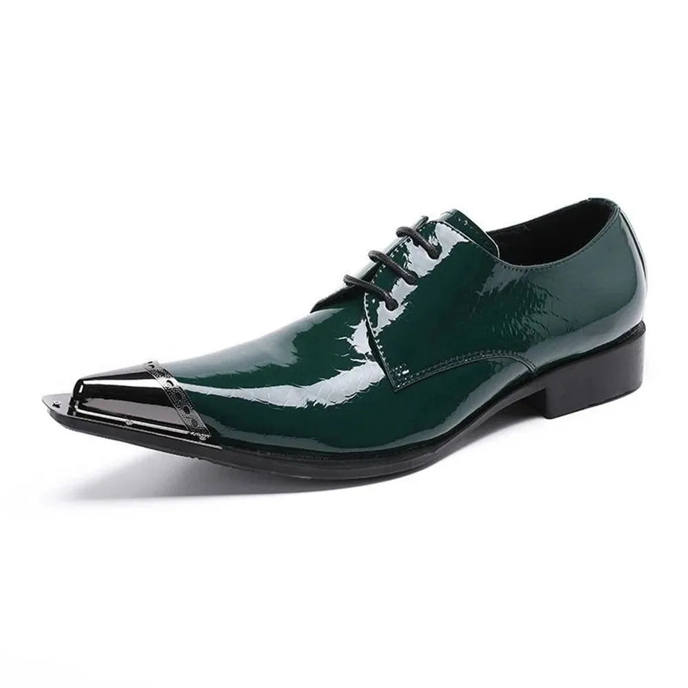 Black Point Toe Men's Brogues Shoes