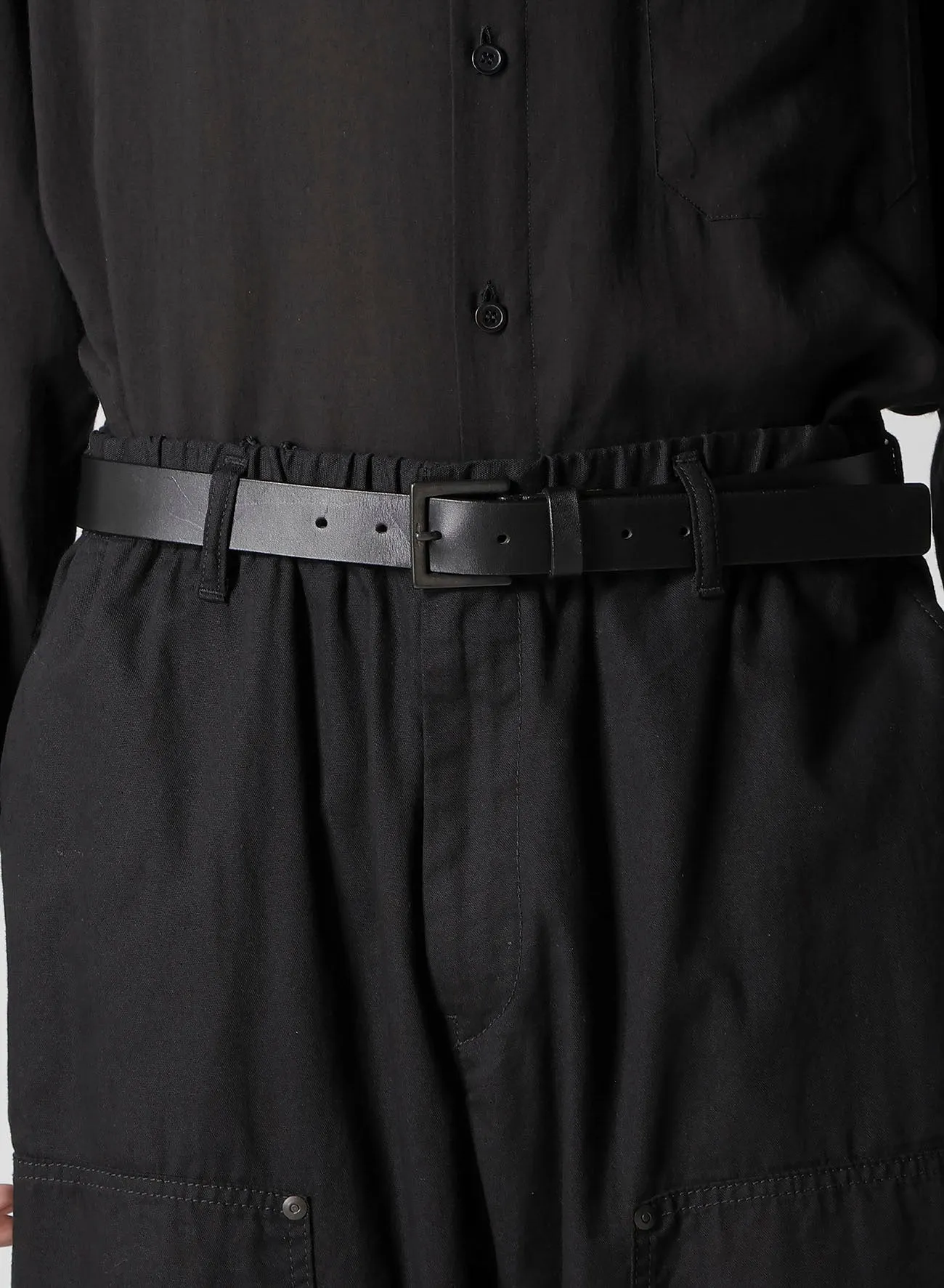 BLACK SCANDAL OXFORD DOUBLE KNEE WORK PANTS