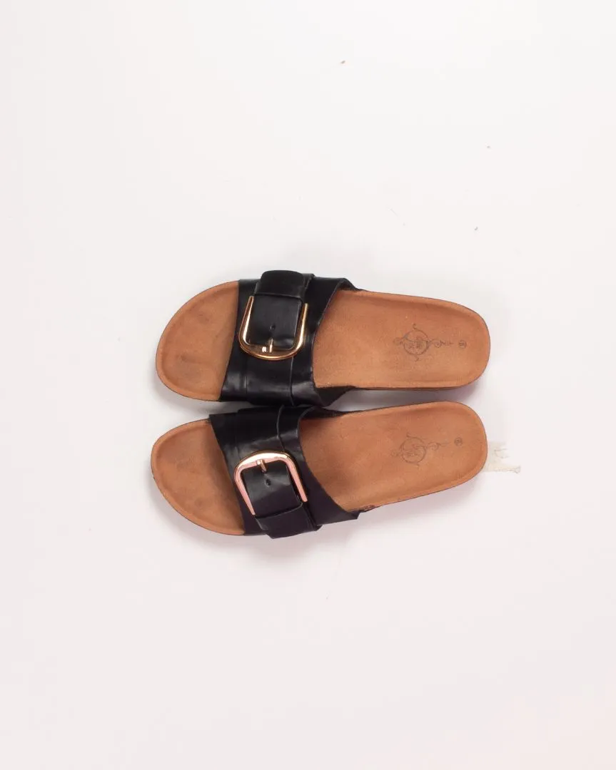 Black  Slip Ons, 9