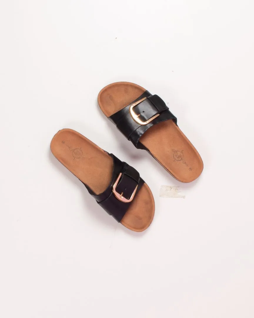 Black  Slip Ons, 9