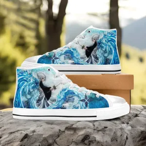 Bleach Toshiro Hitsugaya Shoes High Top Sneakers for Kids and Adults