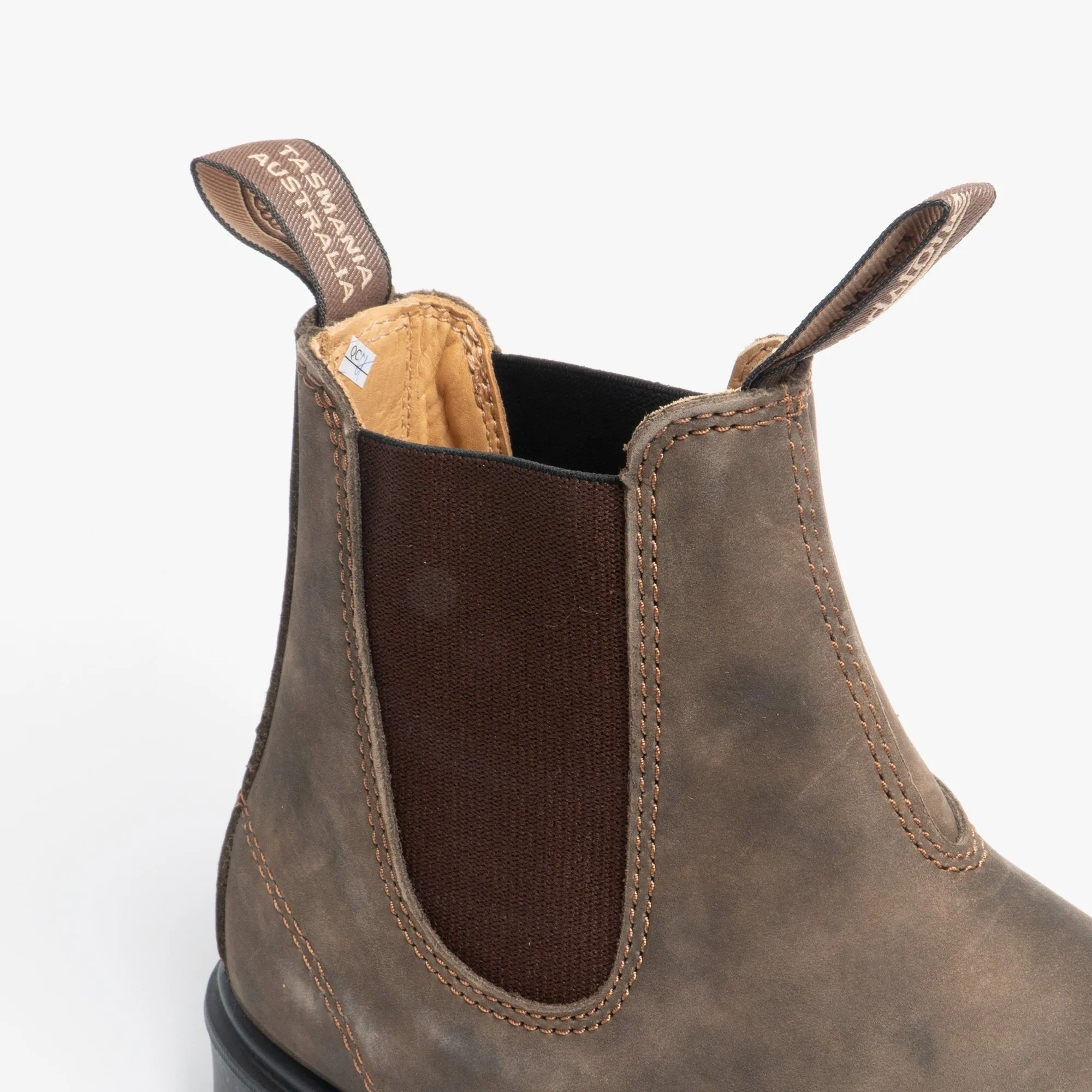 Blundstone 1306 Unisex Nubuck Chelsea Boots Rustic Brown