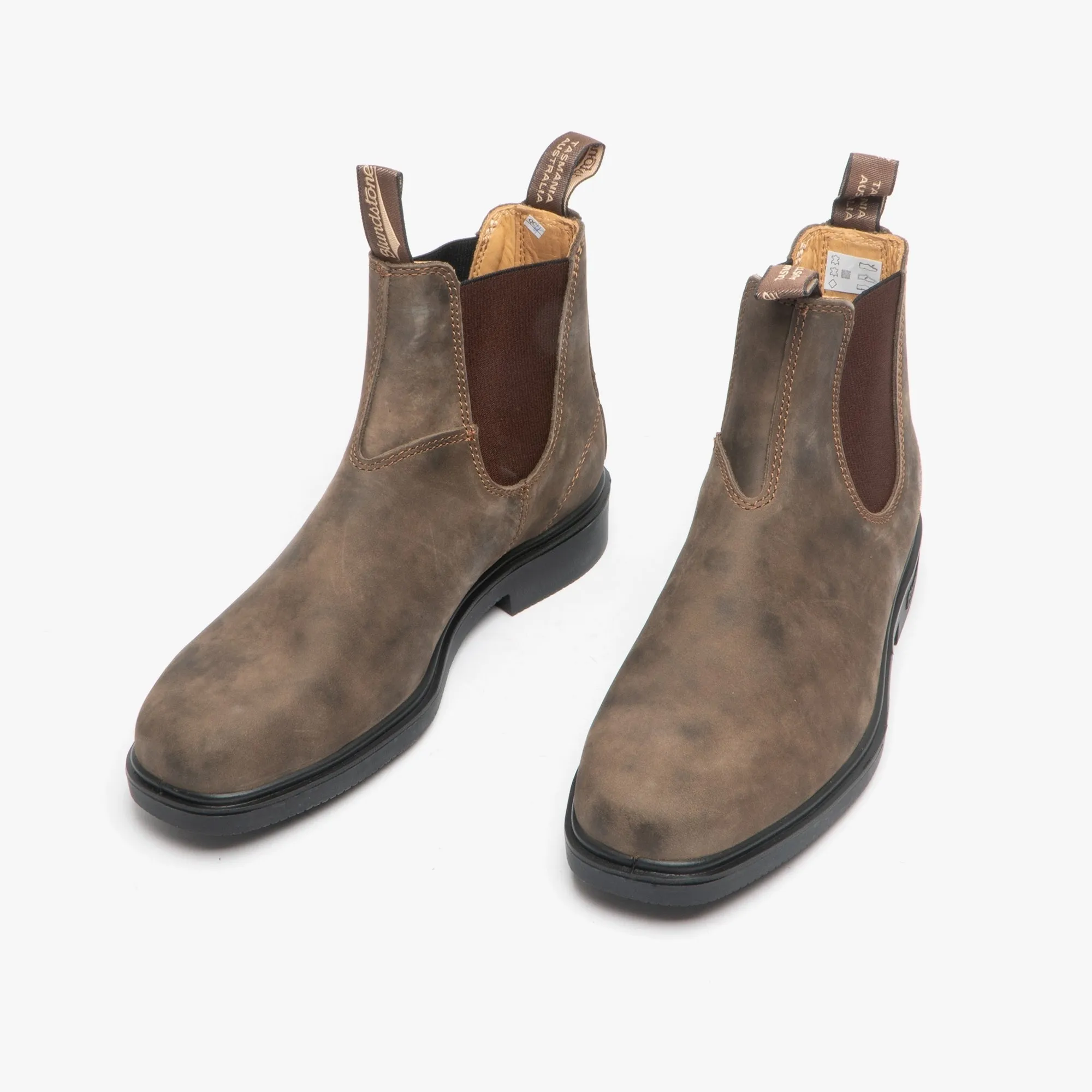 Blundstone 1306 Unisex Nubuck Chelsea Boots Rustic Brown