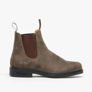 Blundstone 1306 Unisex Nubuck Chelsea Boots Rustic Brown