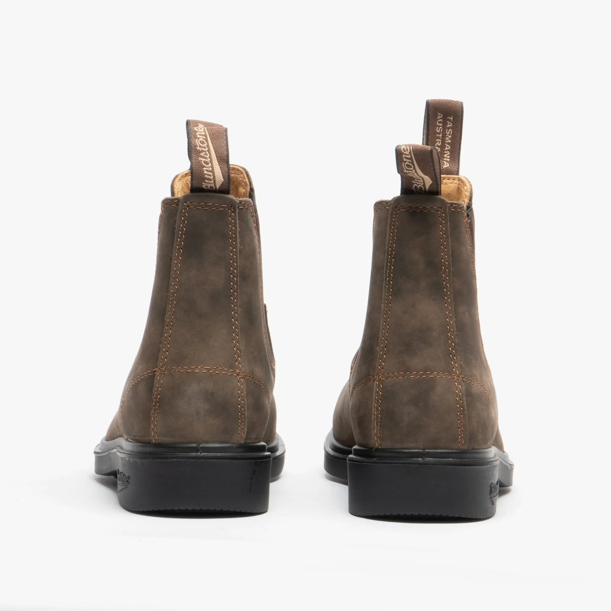 Blundstone 1306 Unisex Nubuck Chelsea Boots Rustic Brown