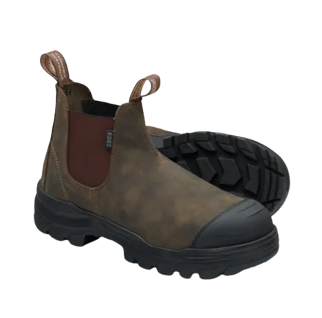 BLUNDSTONE 8002 RotoFlex Elastic Sided - Rustic Brown