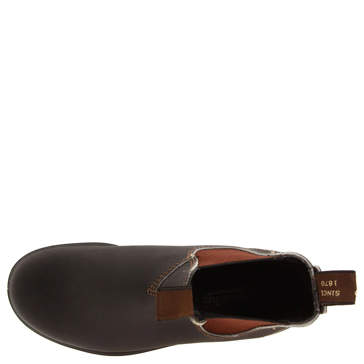 Blundstone Mens Original Pull On Chelsea Boot Stout Brown