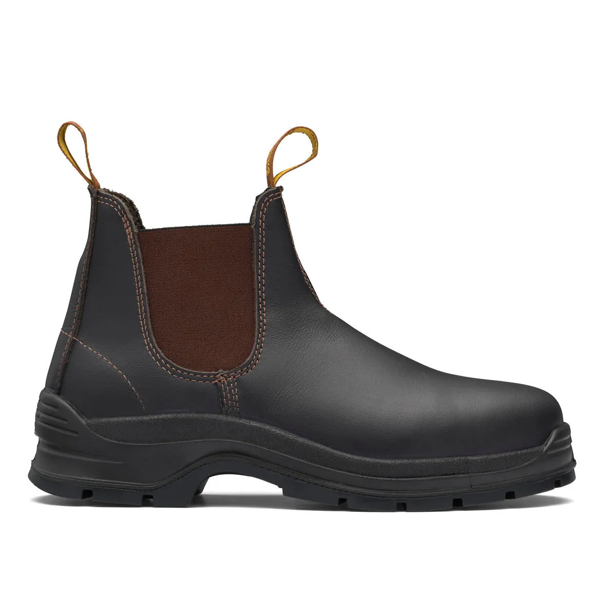 Blundstone Unisex Elastic Sided Series Safety Boot (Brown) 311