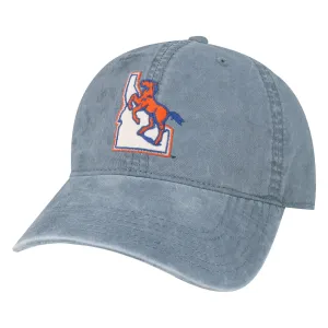 Boise State Broncos College Vault Slate Blue Terra Twill Adjustable Hat
