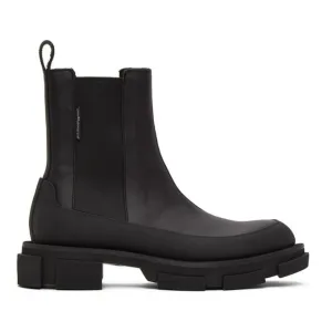 both Black Gao Chelsea Boots