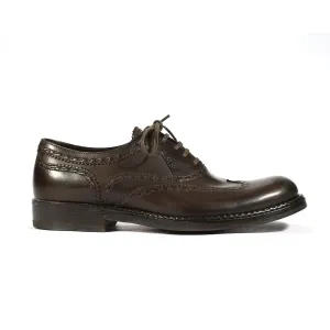 Bottega Veneta Men's Brown Leather Lace-Up Designer Shoes (BOT1501)
