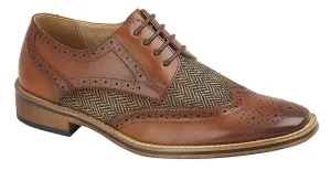 Boys  Brogue Oxford Leather Shoe