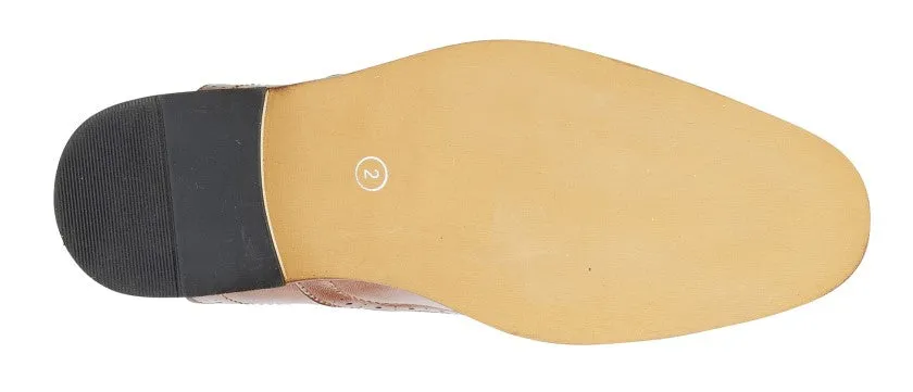 Boys  Brogue Oxford Leather Shoe