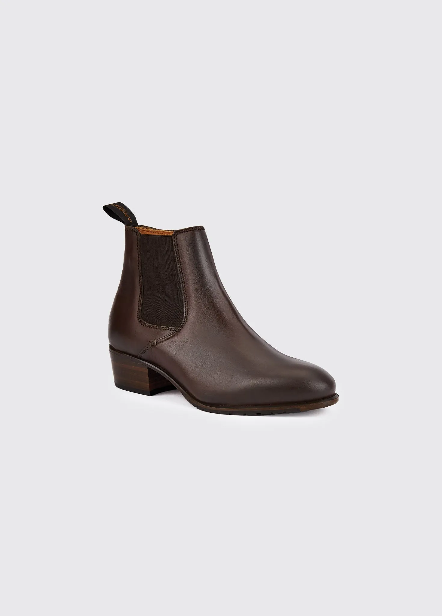 Bray Side Zip Ankle Boot - Old Rum