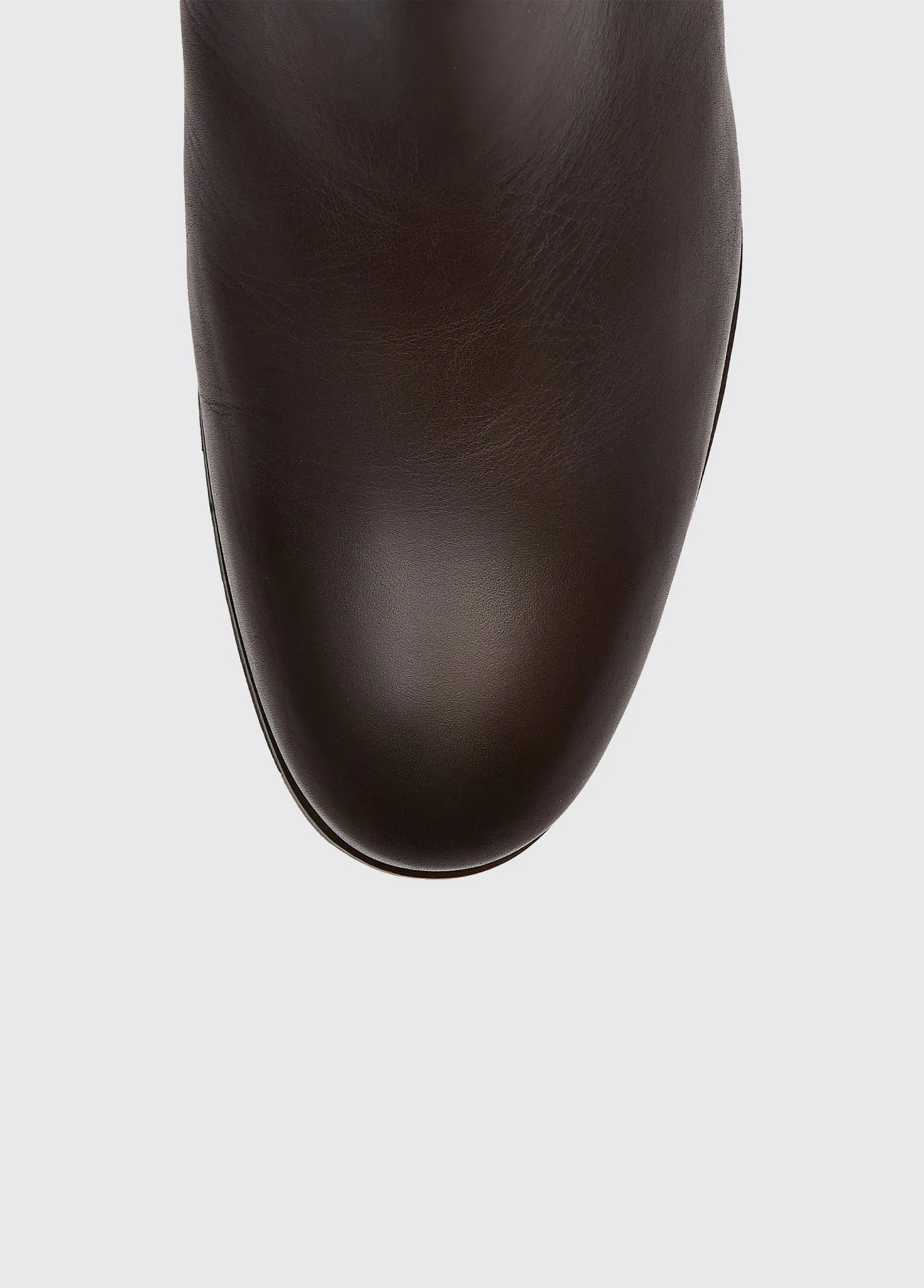 Bray Side Zip Ankle Boot - Old Rum