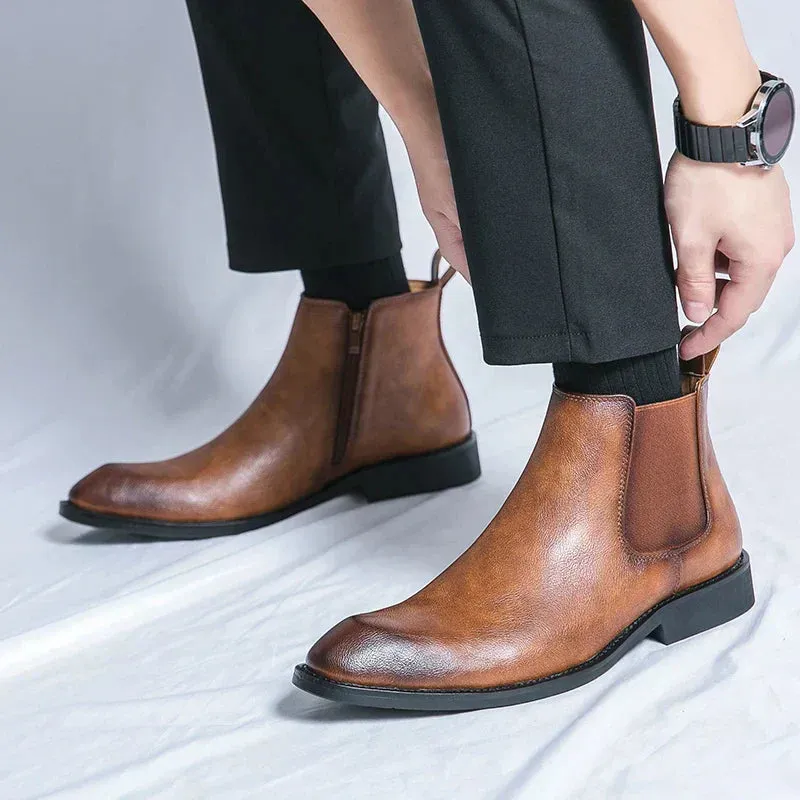 Brayden | Chelsea Boots with Zipper
