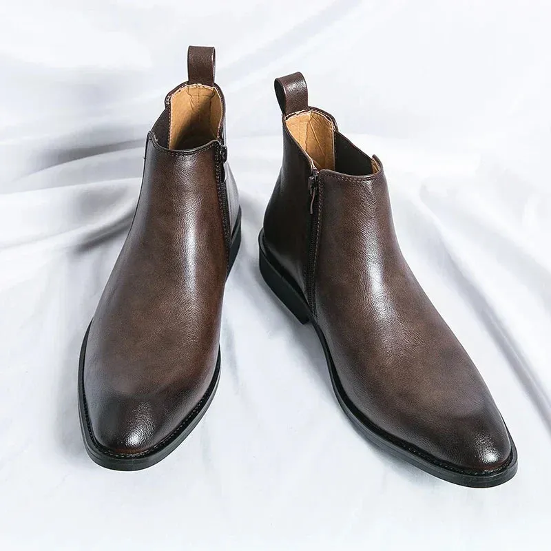 Brayden | Chelsea Boots with Zipper
