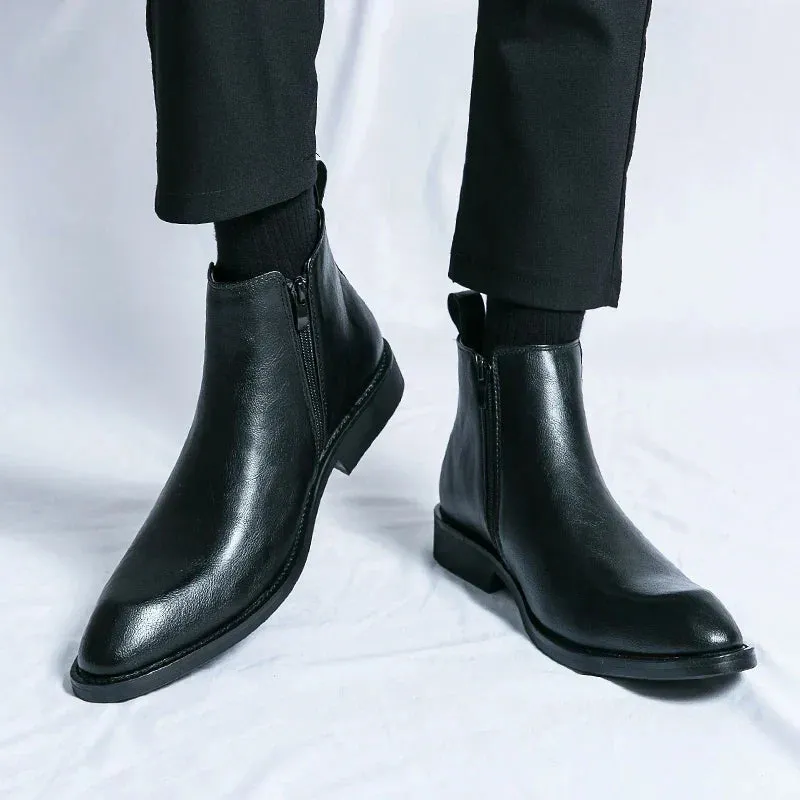 Brayden | Chelsea Boots with Zipper