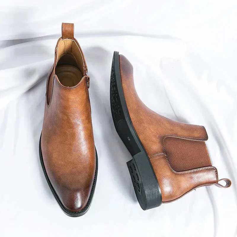 Brayden | Chelsea Boots with Zipper