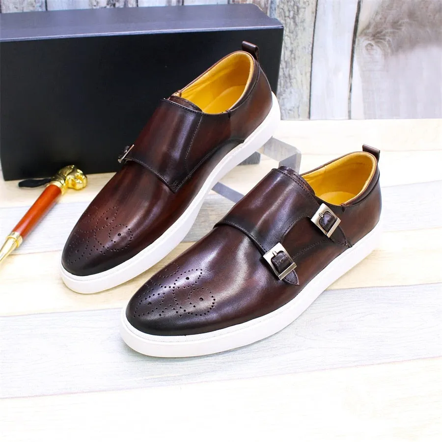 BREX Men's Premium Leather Brogue Shoes