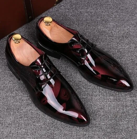British Style Men Oxford Casual Business Shoes