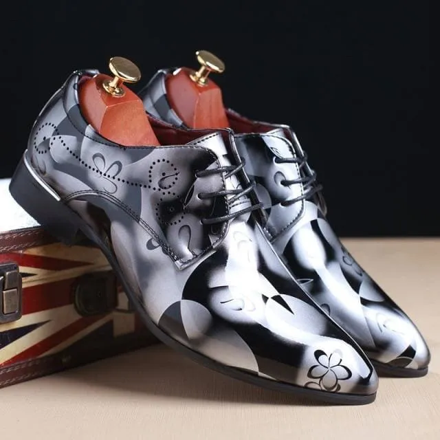 British Style Men Oxford Casual Business Shoes