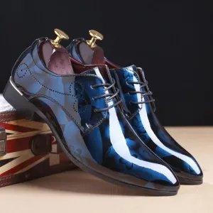 British Style Men Oxford Casual Business Shoes