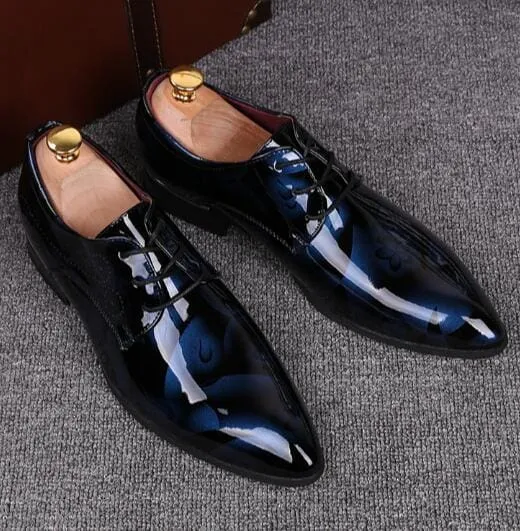 British Style Men Oxford Casual Business Shoes