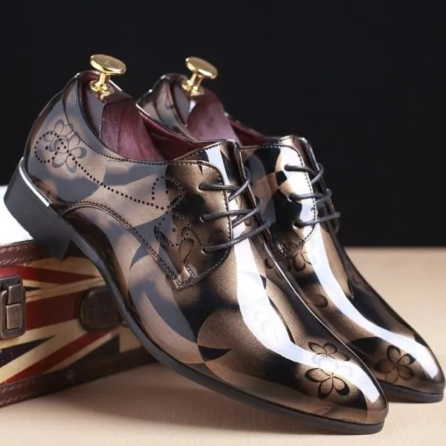 British Style Men Oxford Casual Business Shoes