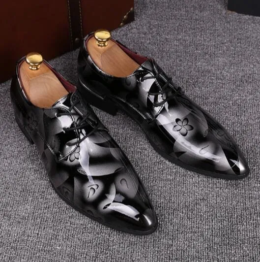 British Style Men Oxford Casual Business Shoes