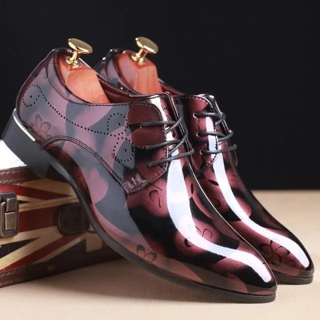 British Style Men Oxford Casual Business Shoes