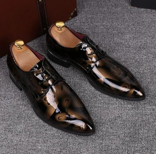 British Style Men Oxford Casual Business Shoes