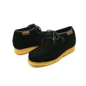 British Walkers Castle Men's Leather and Suede Three Quarter Lace Up Shoes
