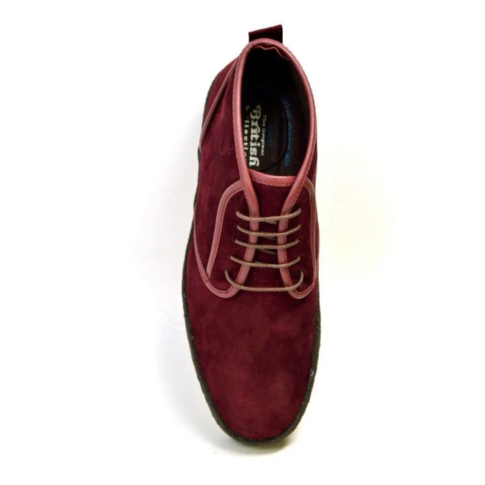 British Walkers Playboy Classic Kaydence Men's Suede Ankle Boot
