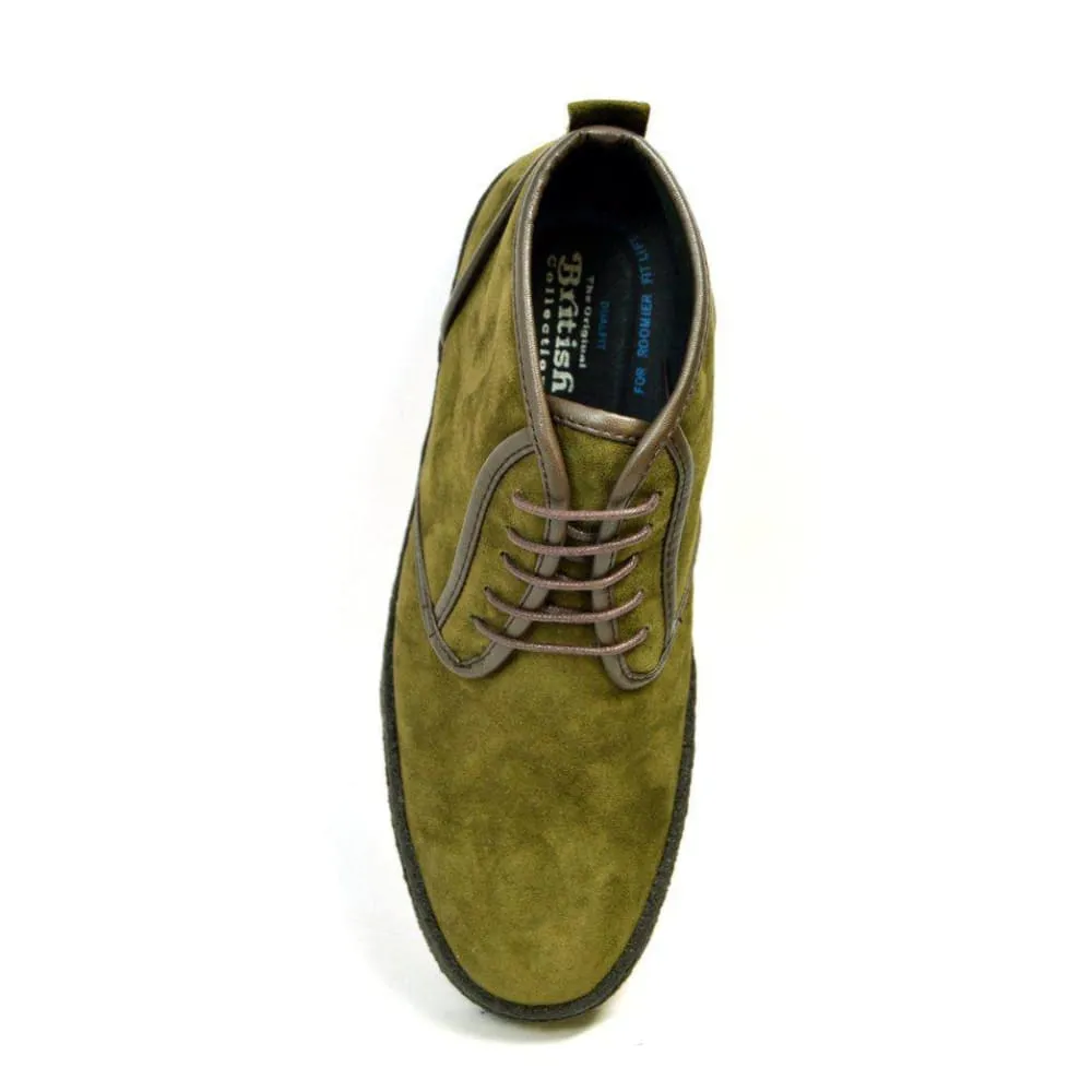 British Walkers Playboy Classic Kaydence Men's Suede Ankle Boot
