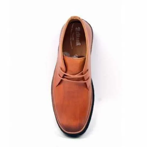 British Walkers Playboy Men's Cognac Tan Leather