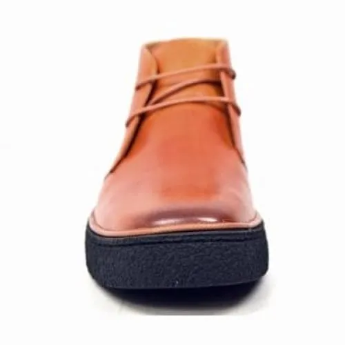 British Walkers Playboy Men's Cognac Tan Leather
