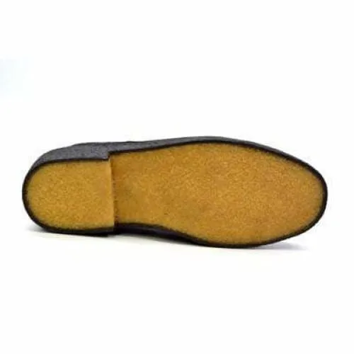 British Walkers Playboy Wingtip Men's Two Tone Black Leather and Suede
