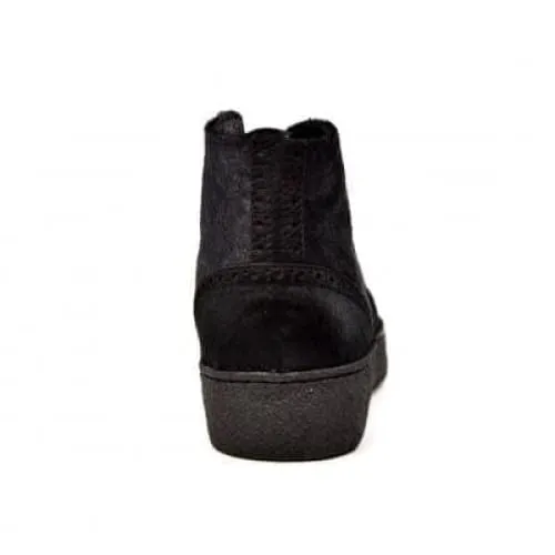 British Walkers Playboy Wingtip Men's Two Tone Black Leather and Suede