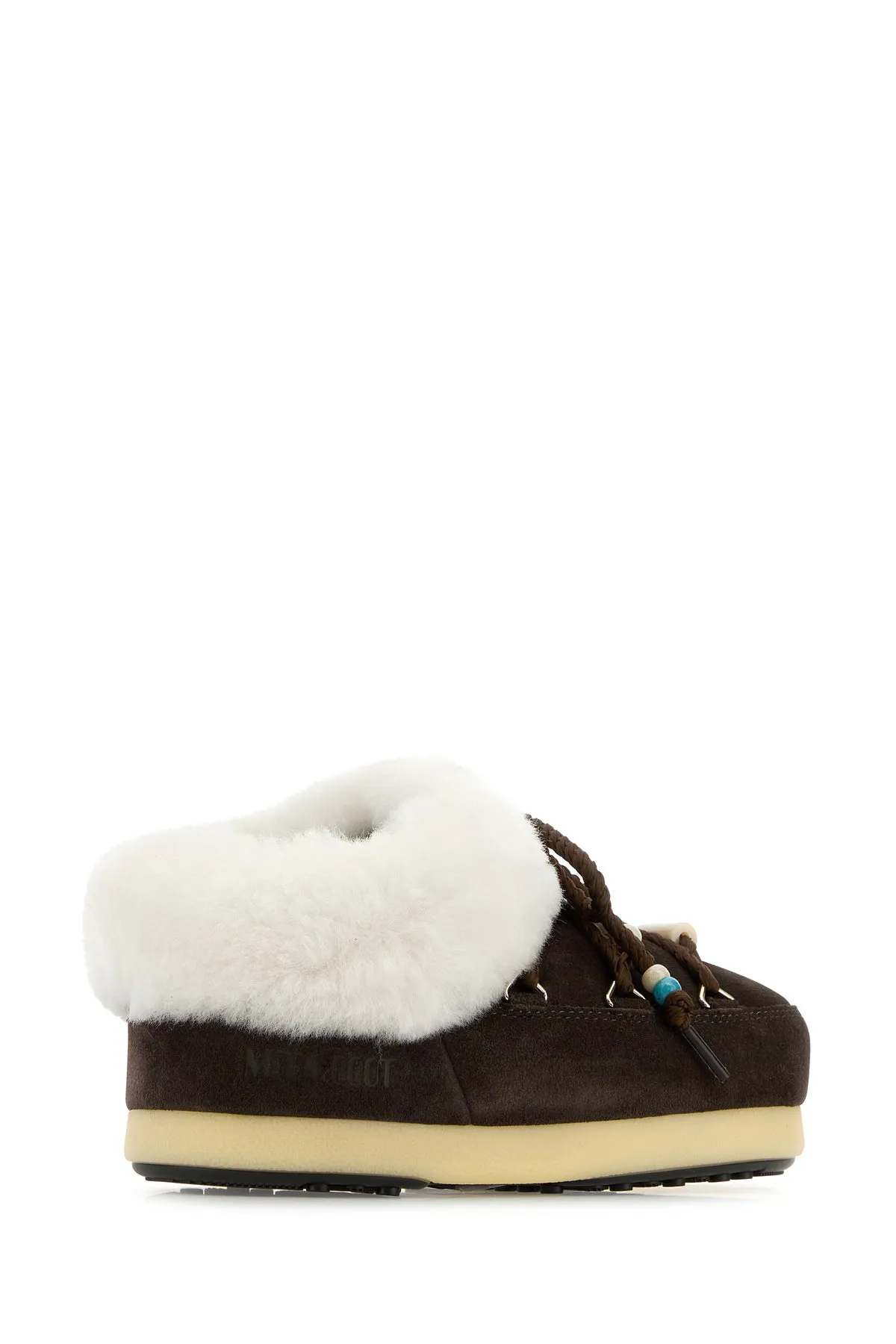 Brown suede EVX slip ons