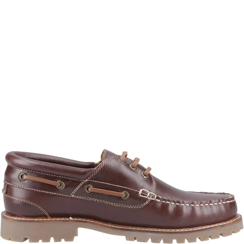 Brown Weston Boat Shoes