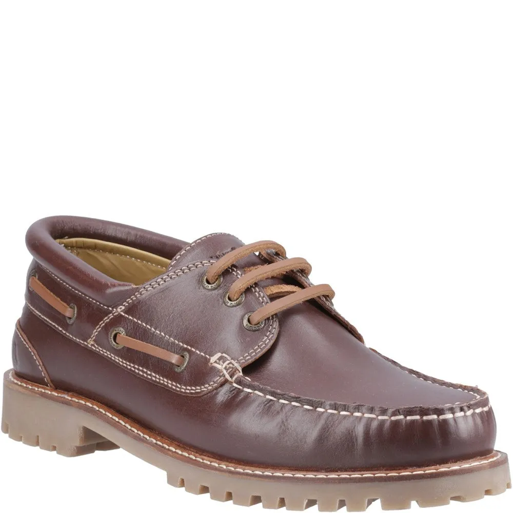 Brown Weston Boat Shoes