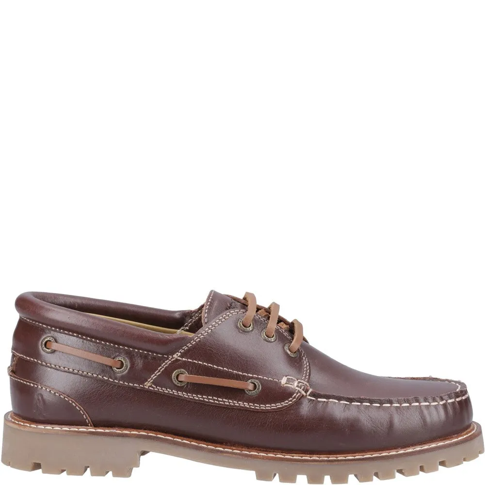 Brown Weston Boat Shoes